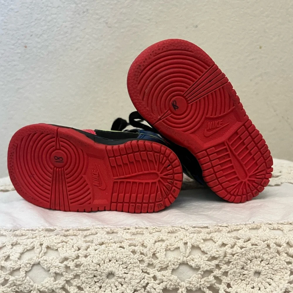 Nike baby high top sneakers.